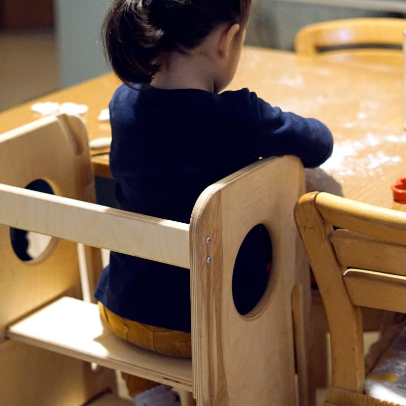 FLO the original convertible learning tower in high chair